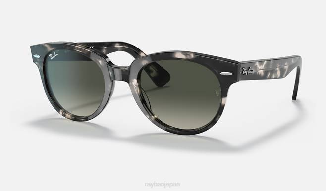Ray-Ban ポリッシュグレー ハバナ/グレー 男性 オリオン サングラス 44RX1242