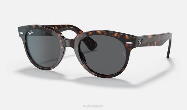 Ray-Ban ポリッシュドトータス/ダークグレー 男性 オリオン サングラス 44RX1244