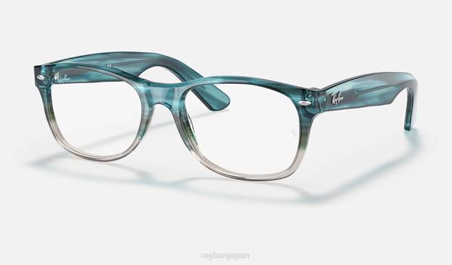 Ray-Ban 洗練されたハバナ 男性 新しいウェイファーラー光学系 眼鏡 44RX1595