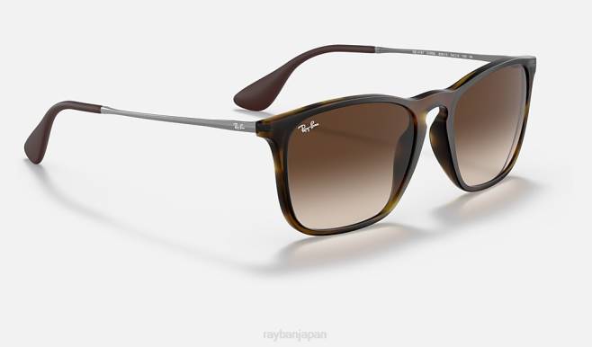 Ray-Ban マットハバナ/ブラウン 男性 クリス サングラス 44RX230