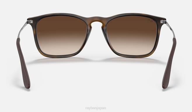Ray-Ban マットハバナ/ブラウン 男性 クリス サングラス 44RX230