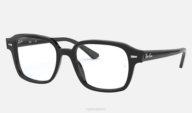 Ray-Ban ポリッシュブラック 男性 ツーソン光学 眼鏡 44RX2351