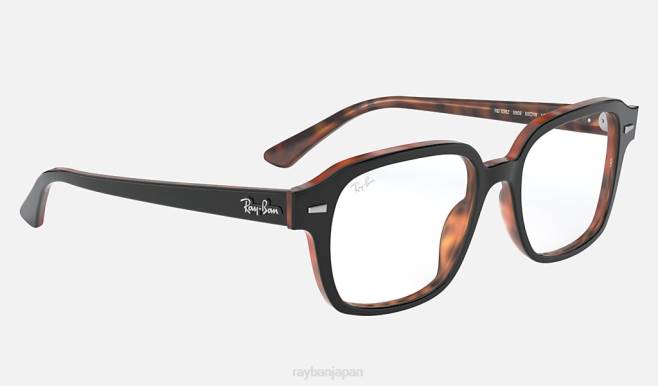 Ray-Ban ハバナのポリッシュグレー 男性 ツーソン光学 眼鏡 44RX2353
