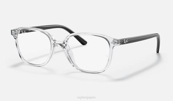 Ray-Ban 磨かれた透明 子供たち レナード光学 眼鏡 44RX2719