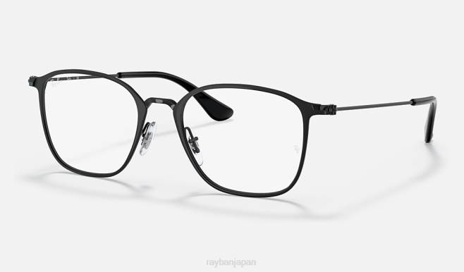 Ray-Ban マットブラック 子供たち rb1056光学系 眼鏡 44RX2834