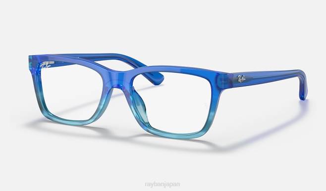 Ray-Ban 洗練されたブルーのグラデーション 子供たち rb1536光学系 眼鏡 44RX2714