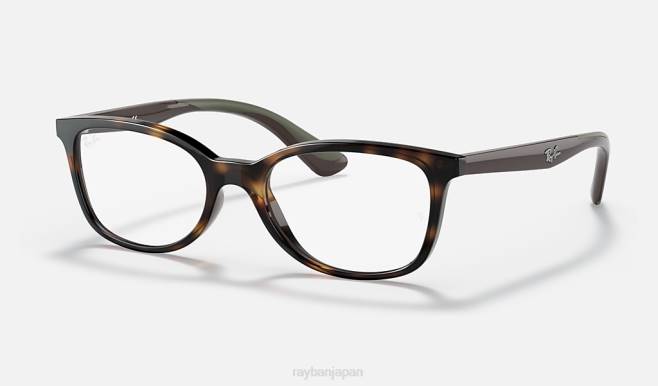 Ray-Ban 洗練されたハバナ 子供たち rb1586光学系 眼鏡 44RX2816