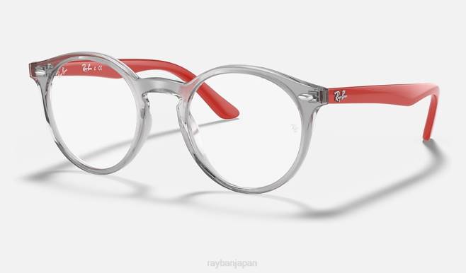 Ray-Ban 洗練された透明なグレー 子供たち rb1594光学系 眼鏡 44RX2649