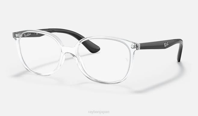 Ray-Ban 磨かれた透明 子供たち rb1598光学系 眼鏡 44RX2778