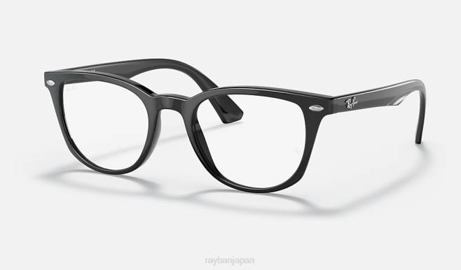 Ray-Ban ポリッシュブラック 子供たち rb1601光学系 眼鏡 44RX2862