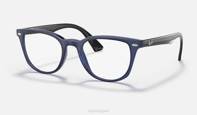 Ray-Ban 磨かれた透明な青 子供たち rb1601光学系 眼鏡 44RX2866