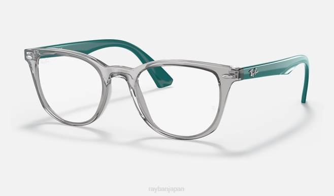 Ray-Ban 洗練された透明なグレー 子供たち rb1601光学系 眼鏡 44RX2867
