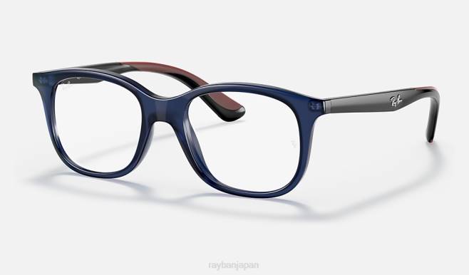 Ray-Ban 磨かれた透明な青 子供たち rb1604光学系 眼鏡 44RX2735