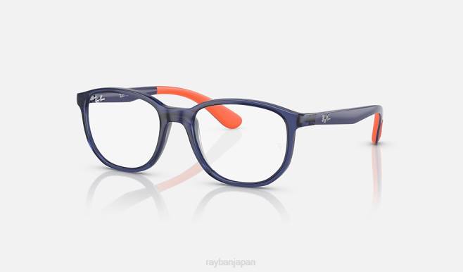 Ray-Ban ポリッシュブルー 子供たち rb1619光学系 眼鏡 44RX2805