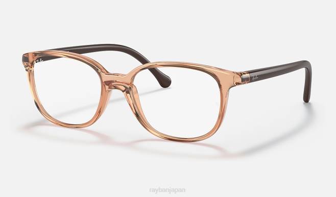 Ray-Ban 磨かれた透明な茶色 子供たち rb1900光学系 眼鏡 44RX2860