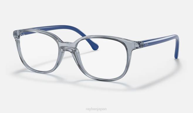 Ray-Ban 磨かれた透明な青 子供たち rb1900光学系 眼鏡 44RX2861