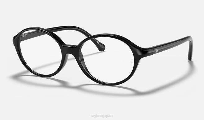 Ray-Ban ポリッシュブラック 子供たち rb1901光学系 眼鏡 44RX2728
