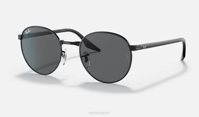 Ray-Ban ポリッシュブラック/グレー 男性 rb3691 サングラス 44RX1422