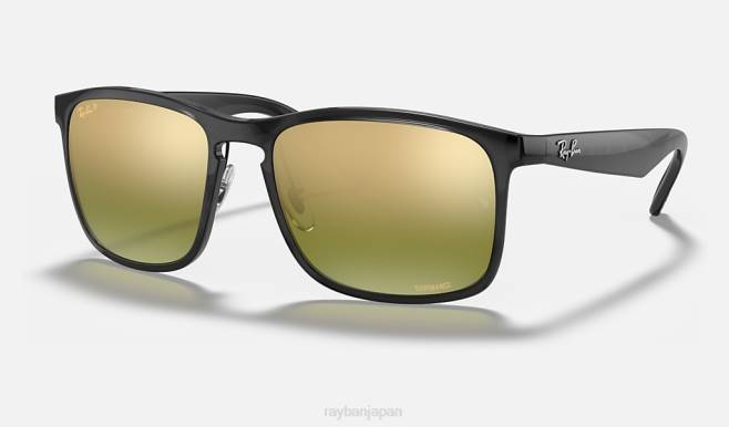 Ray-Ban ポリッシュグレー/グリーン 男性 rb4264 クロマンス サングラス 44RX667