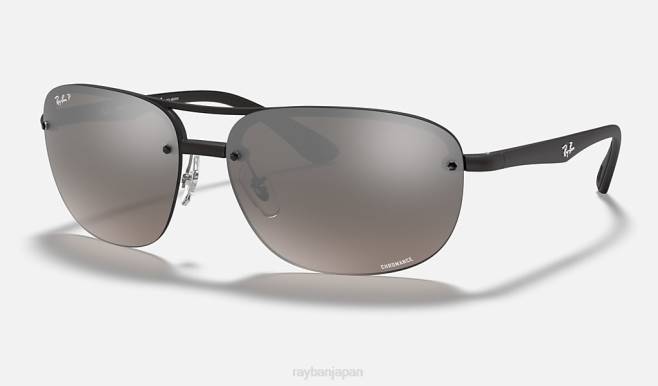 Ray-Ban マットブラック/シルバー 男性 rb4275ch クロマンス サングラス 44RX1065
