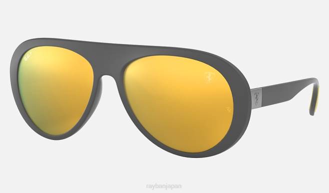 Ray-Ban マットグレー/ゴールド 男性 rb4310mスクーデリアフェラーリコレクション サングラス 44RX1021