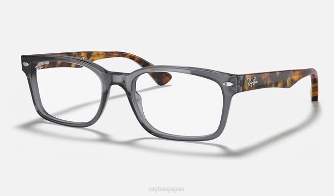 Ray-Ban ポリッシュグレー 女性 rb5286光学系 眼鏡 44RX2617
