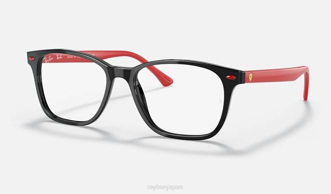 Ray-Ban ポリッシュブラック 男性 rb5405mスクーデリアフェラーリコレクション サングラス 44RX1937