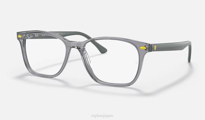 Ray-Ban 洗練された透明なグレー 男性 rb5405mスクーデリアフェラーリコレクション サングラス 44RX1938