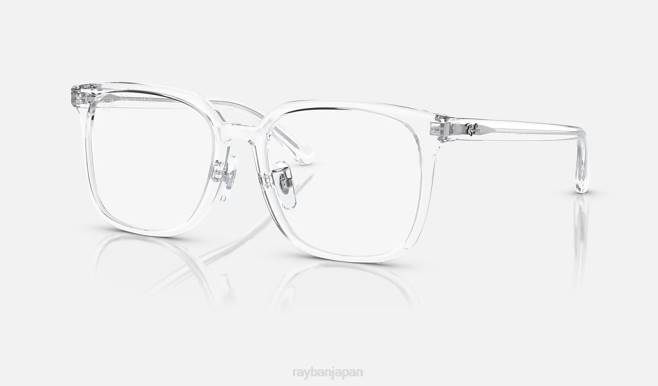 Ray-Ban 磨かれた透明 男性 rb5419 光学系 眼鏡 44RX2530