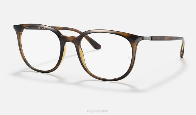 Ray-Ban 洗練されたハバナ 男性 rb7190光学系 眼鏡 44RX2451
