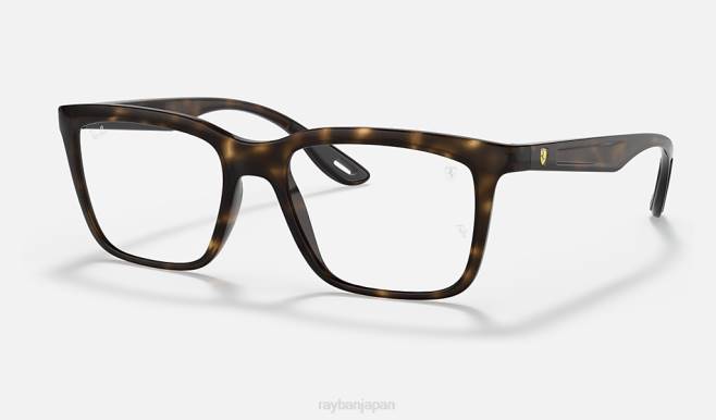 Ray-Ban 洗練されたハバナ 男性 rb7192mスクーデリアフェラーリコレクション サングラス 44RX2302