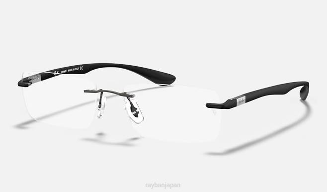 Ray-Ban マットガンメタル 男性 rb8724光学系 眼鏡 44RX2270