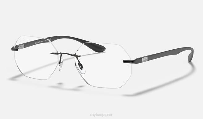 Ray-Ban マットガンメタル 男性 rb8765光学系 眼鏡 44RX2410