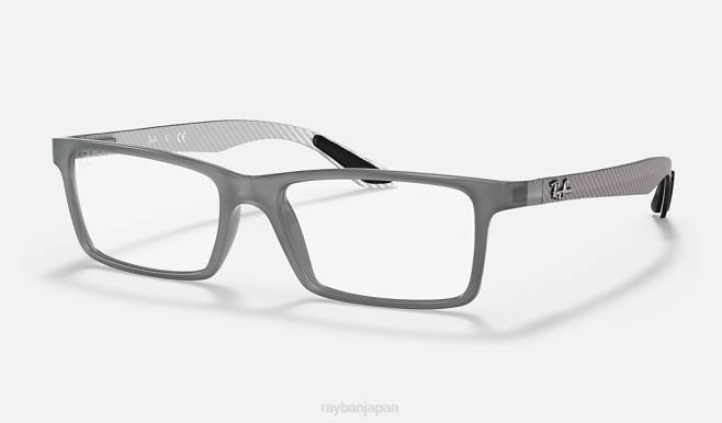 Ray-Ban マットグレー 男性 rb8901光学系 眼鏡 44RX2260