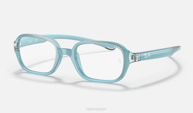 Ray-Ban ポリッシュブルー 子供たち rb9074光学系 眼鏡 44RX2849